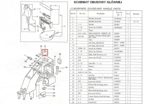 Górna tuleja wału głównego 2-11