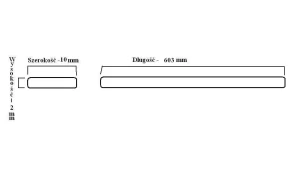 Silikon do zgrzewarki FS-600 dolny (lity)