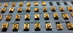 Czcionki do datownika MY/ R -typ