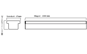 Silikon dociskowy do zgrzewarki FS-1000 FRT-1000 (piankowy)