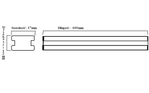 Silikon do zgrzewarki PFS-600 PFS-600C (lity)