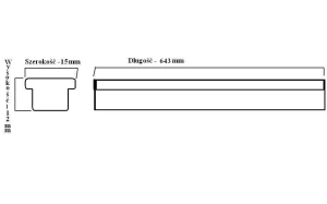 Silikon dociskowy do zgrzewarki FRT-P600 (piankowy)